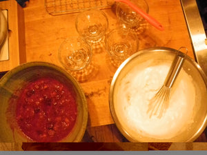 Summer Berries with Maple Syrup