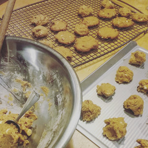 Squash-Chocolate Chip Cookies